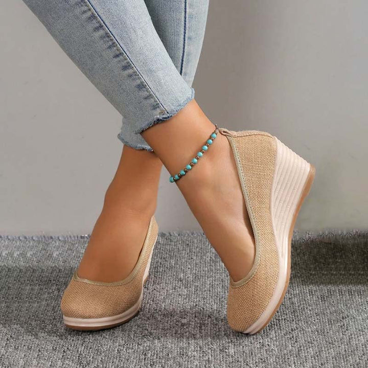 Maya - Women's Orthopedic Slip-On Wedge Shoes
