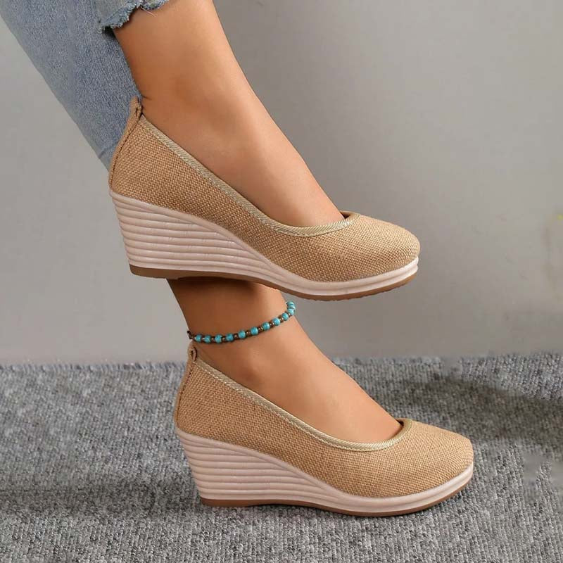 Maya - Women's Orthopedic Slip-On Wedge Shoes