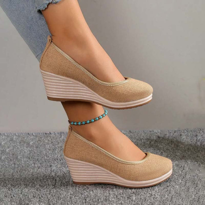 Maya - Women's Orthopedic Slip-On Wedge Shoes