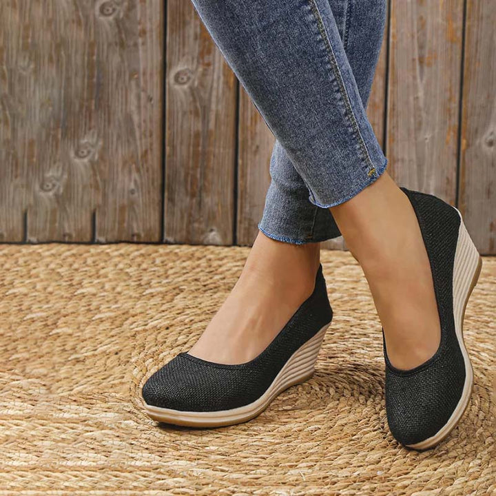Maya - Women's Orthopedic Slip-On Wedge Shoes