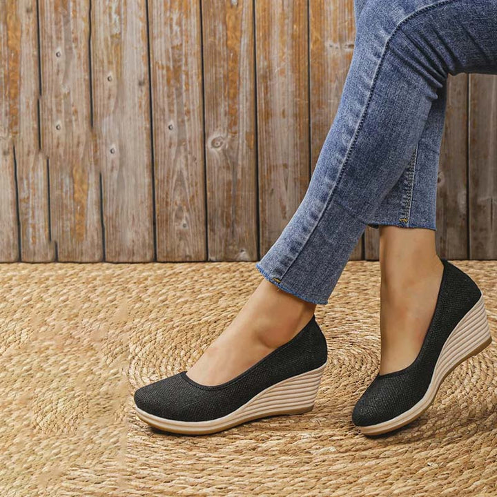 Maya - Women's Orthopedic Slip-On Wedge Shoes