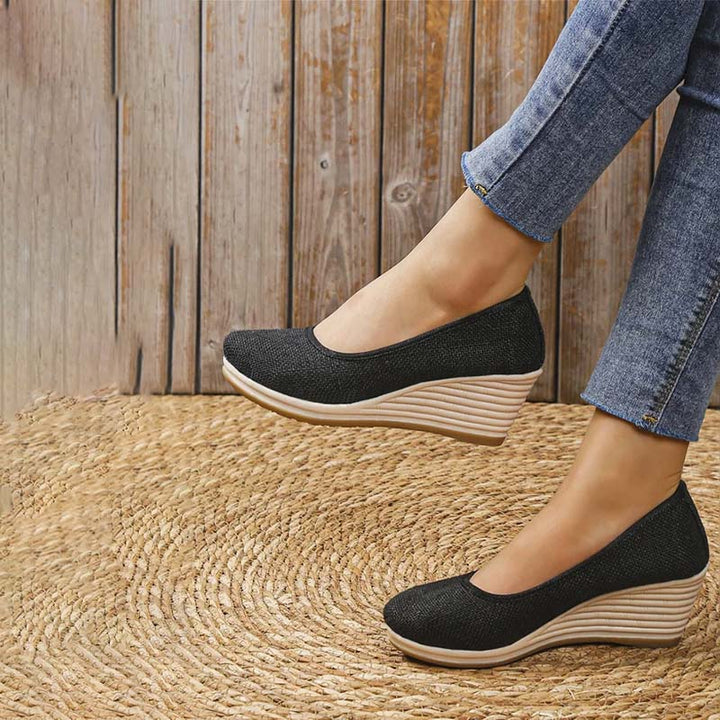 Maya - Women's Orthopedic Slip-On Wedge Shoes