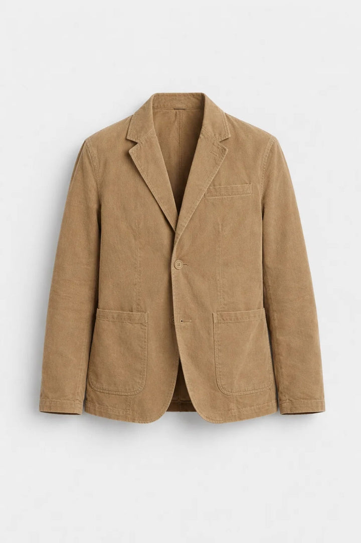 Men's Blazer - Relaxed Unstructured Single Button | Smart Casual