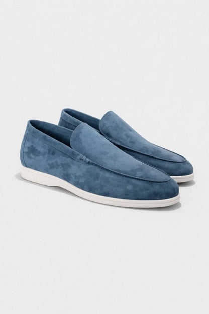 Men's Loafers - Slip-On Pointed Toe with White Sole | Smart Casual