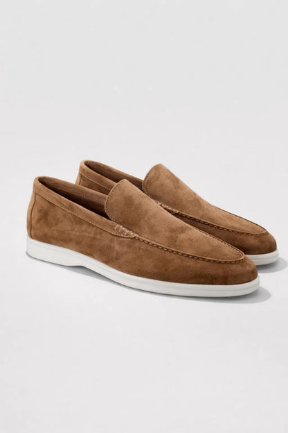 Men's Loafers - Slip-On Pointed Toe with White Sole | Smart Casual