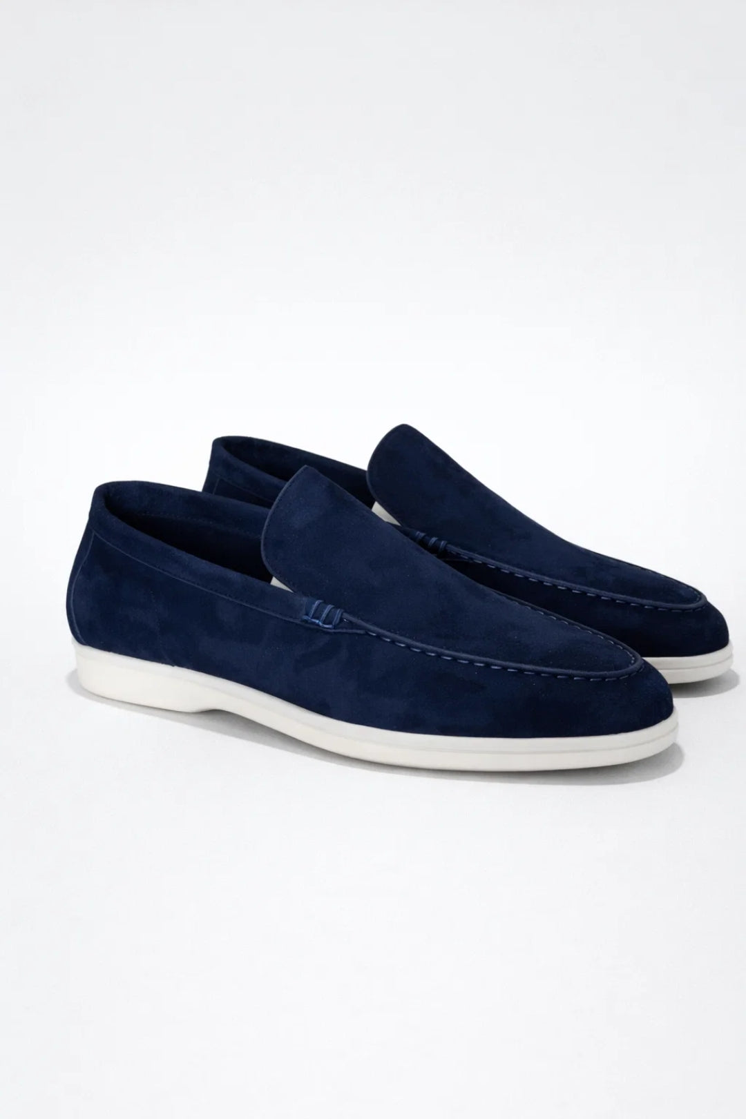 Men's Loafers - Slip-On Pointed Toe with White Sole | Smart Casual