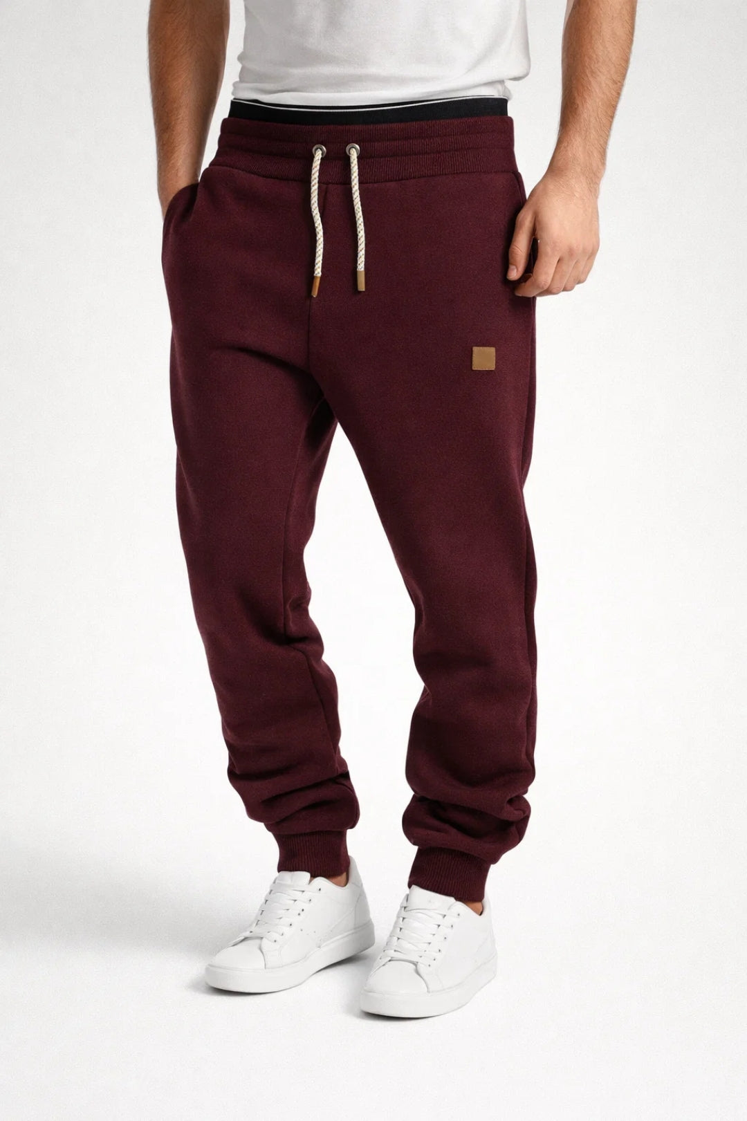Men's Joggers - Relaxed Fit Heavyweight with Ribbed Cuffs | Casual