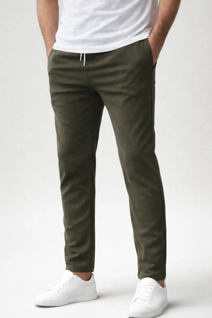 Men's Joggers - Slim Tapered Fit with Drawstring Waist | Smart Casual