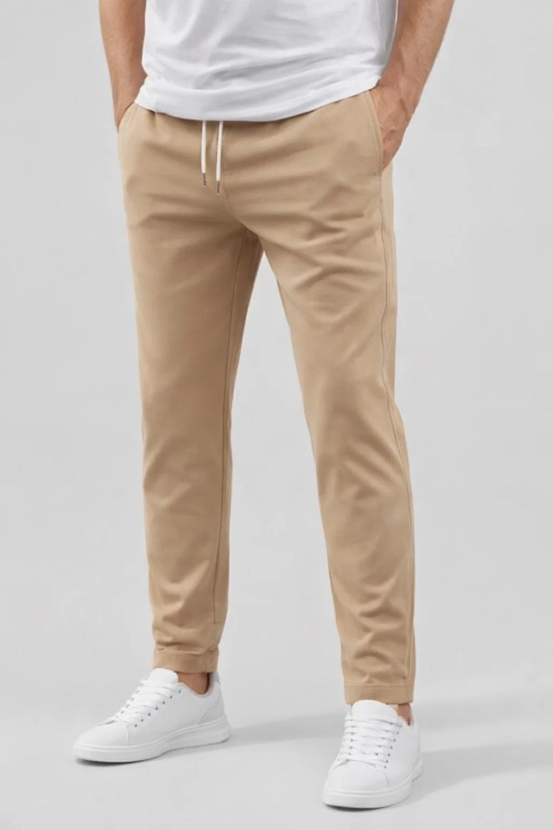 Men's Joggers - Slim Tapered Fit with Drawstring Waist | Smart Casual