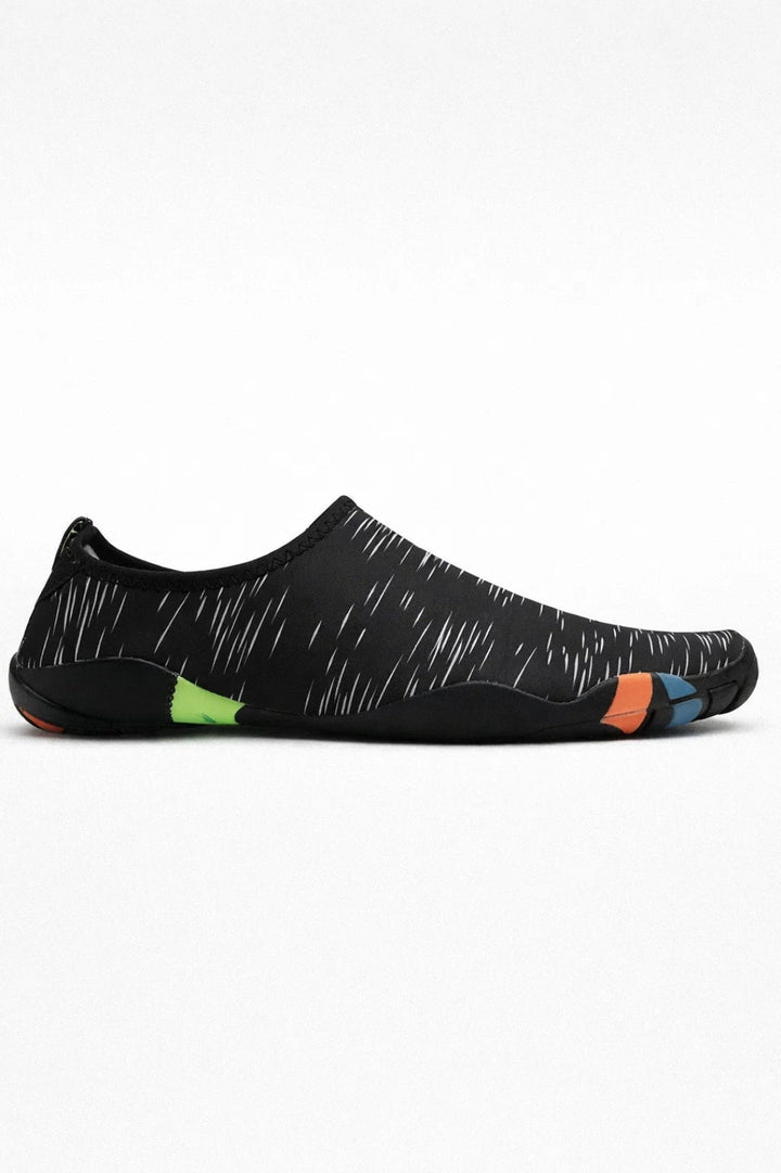 Men's Water Shoes - Barefoot Aqua Slip-On with Grip Sole | Beach