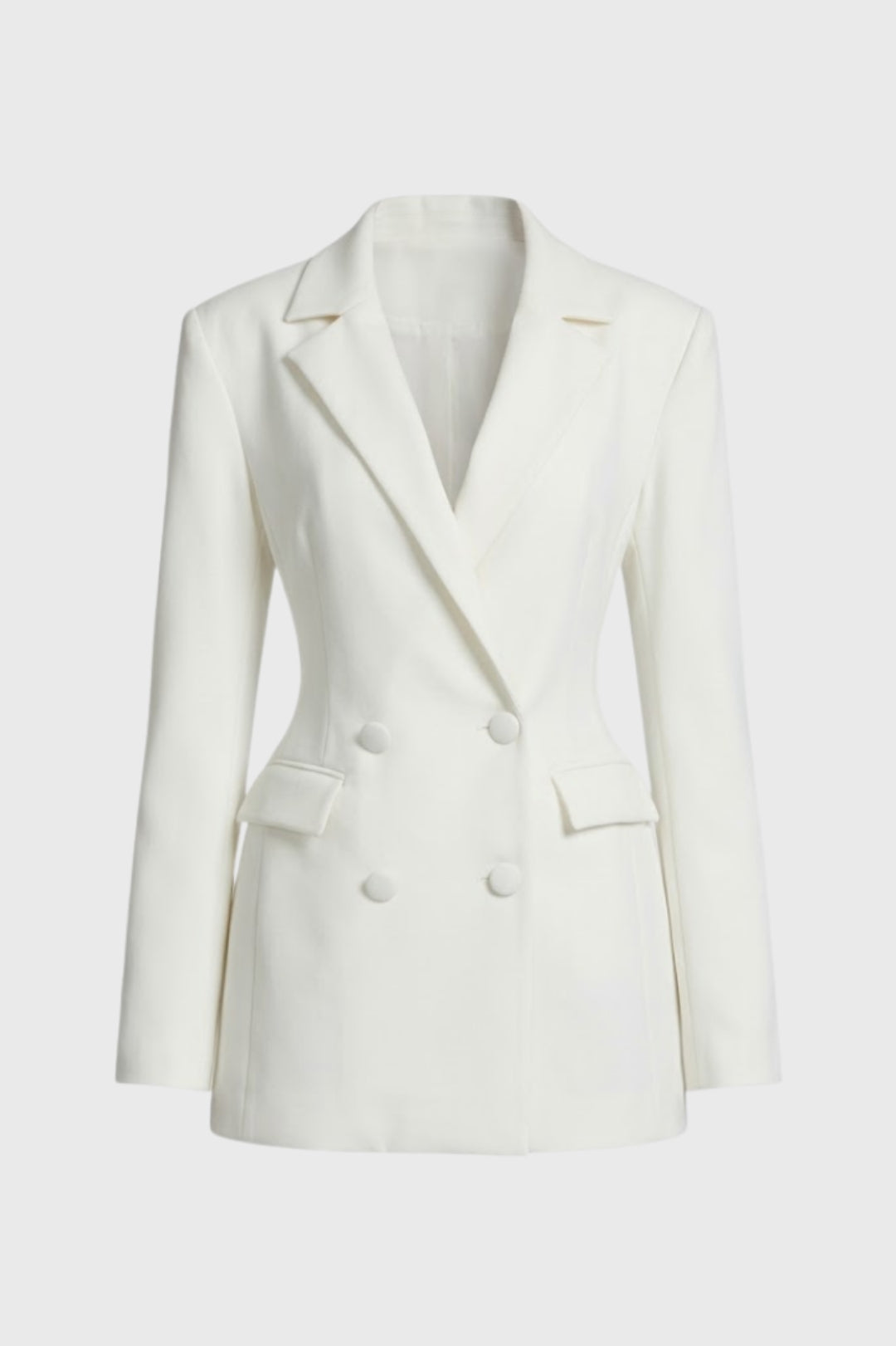 Mini Dress Women - Tailored Blazer Style Deep V-Neck | Chic