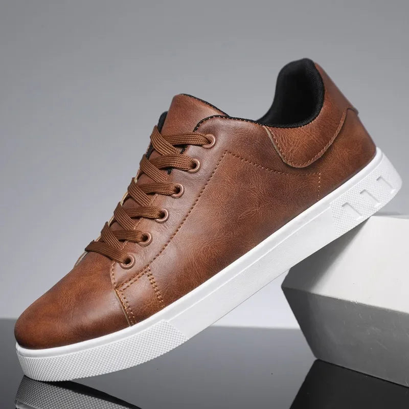 Oliver - Casual Men's Comfort Sneakers with Lace-Up Design and Cushioned Sole