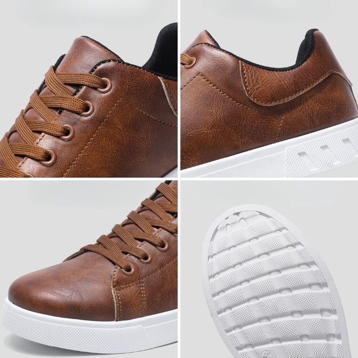 Oliver - Casual Men's Orthopedic Fall Trainers with Lace-Up Comfort