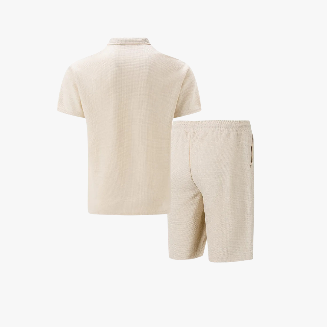 Oliver - Casual Men's Summer Co-Ord Set with Polo Shirt and Shorts
