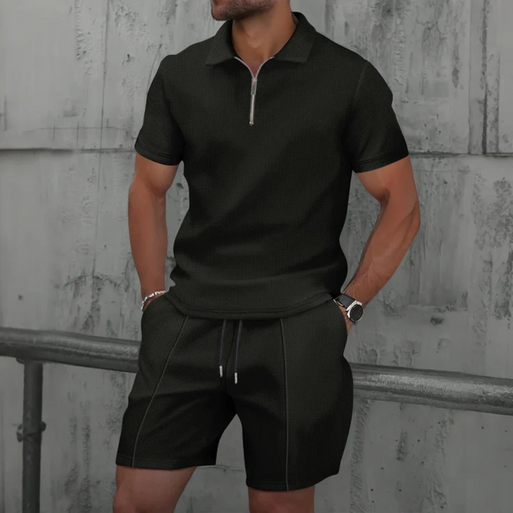 Oliver - Casual Men's Summer Co-Ord Set with Polo Shirt and Shorts