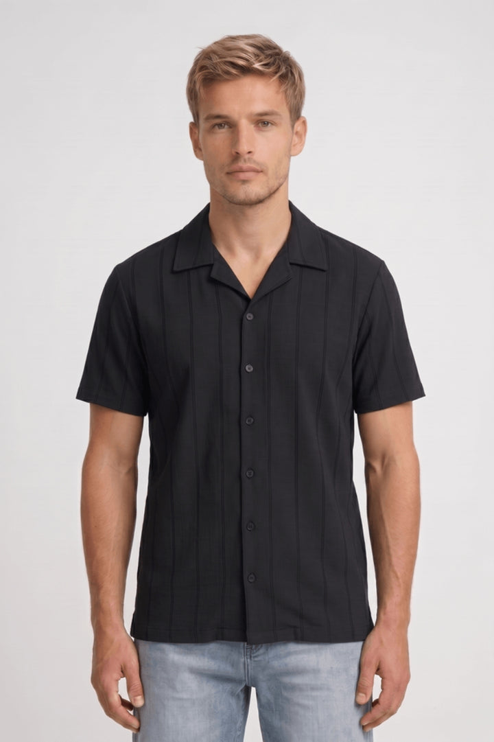 Short Sleeve Shirt Men - Relaxed Fit Button Down | Casual