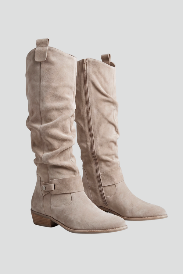 Rosie - Women's Orthopaedic Knee High Boots for Autumn with Side Zip