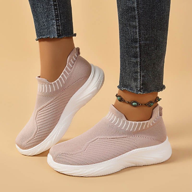 Sophie - Casual Women's Slip On Sneakers with Breathable Comfort