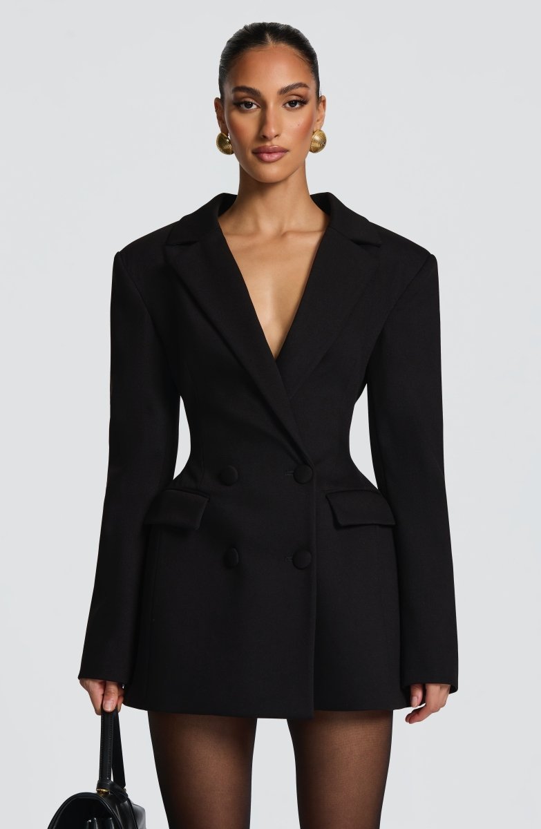 Sophie - Chic Women's Blazer Dress with Double Breasted Tailoring