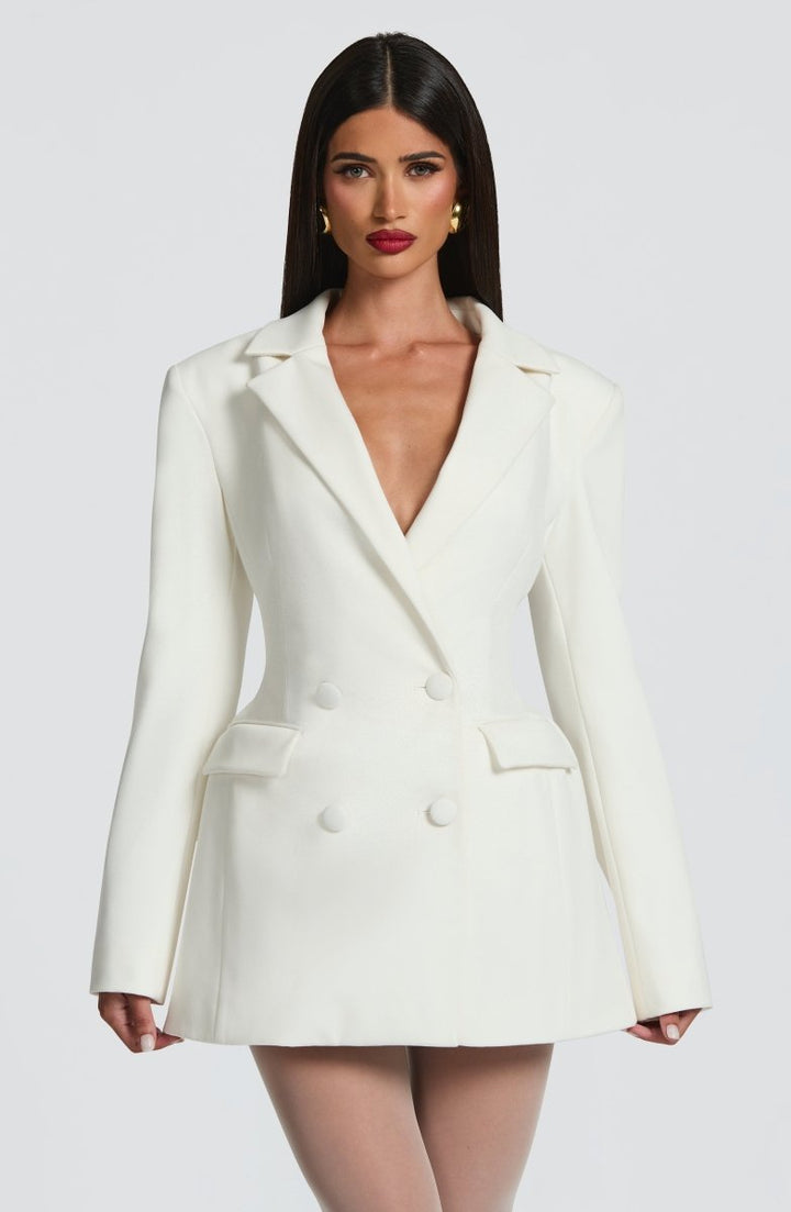 Sophie - Chic Women's Blazer Dress with Double Breasted Tailoring
