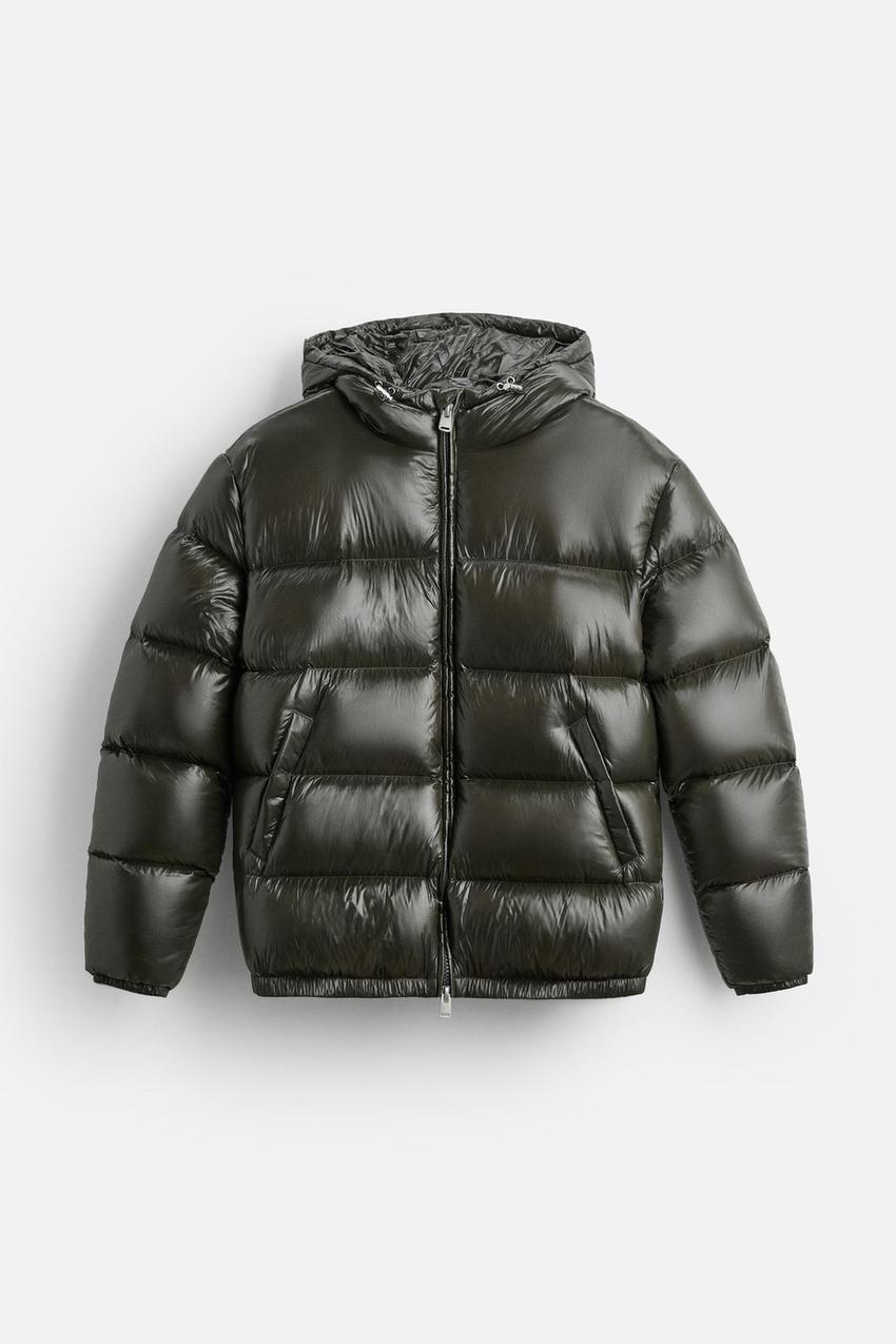 Theo - Men’s oversized waterproof puffer jacket with hood and warm lining