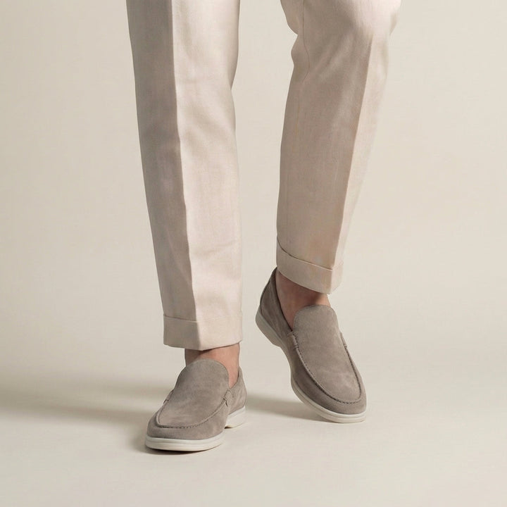 Thomas - Elegant Men's Loafers with Cushioned Sole and Almond Toe