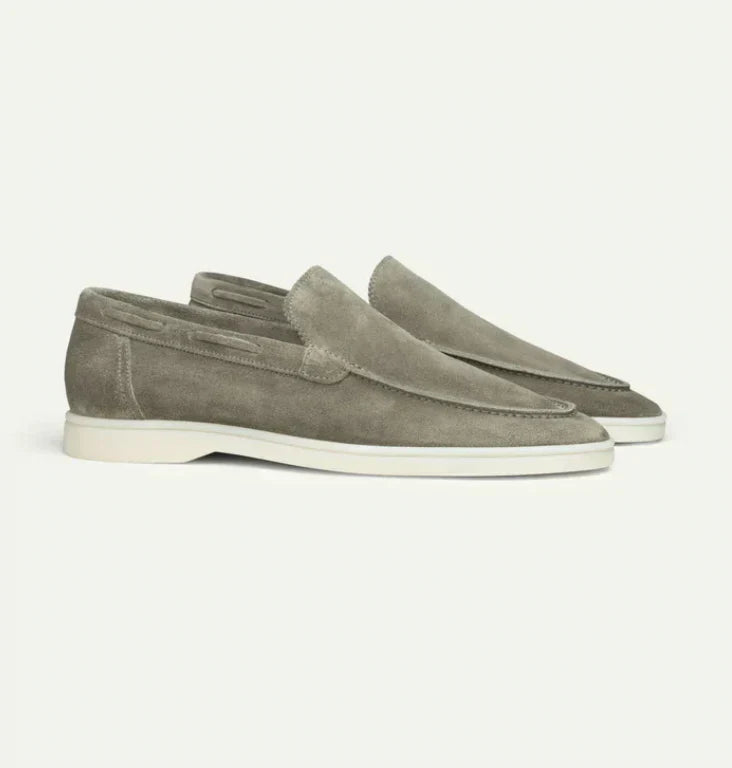 Thomas - Elegant Men's Loafers with Cushioned Sole and Almond Toe