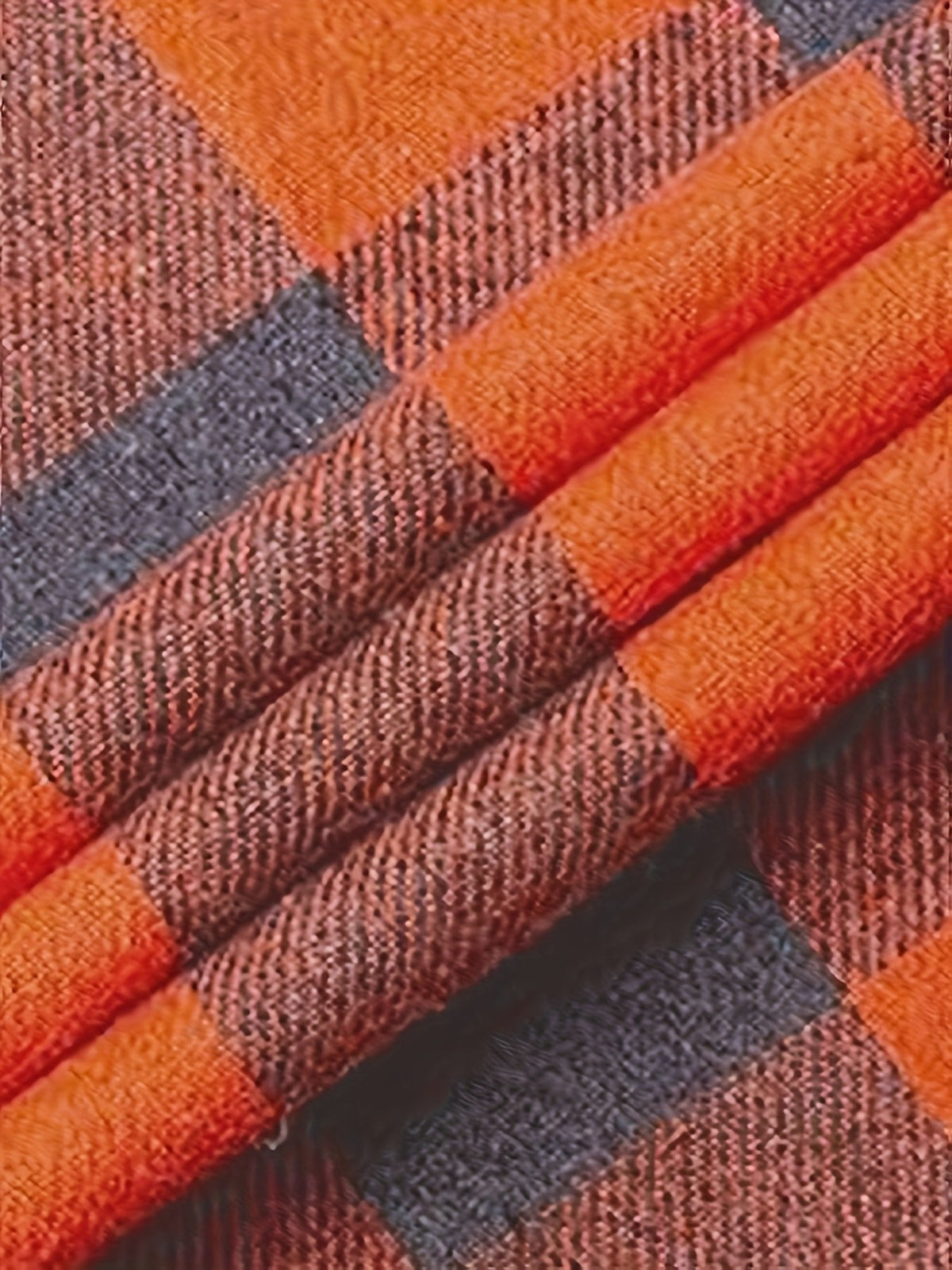 Thomas - Men’s comfortable brushed checked shirt with long sleeve