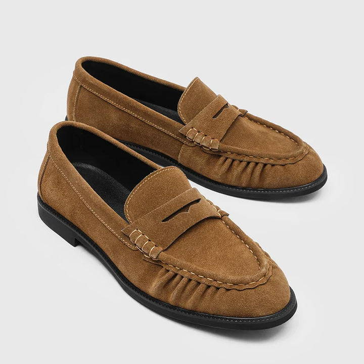Thomas - Smart Men's Orthopedic Autumn Penny Loafers with Cushioned Sole