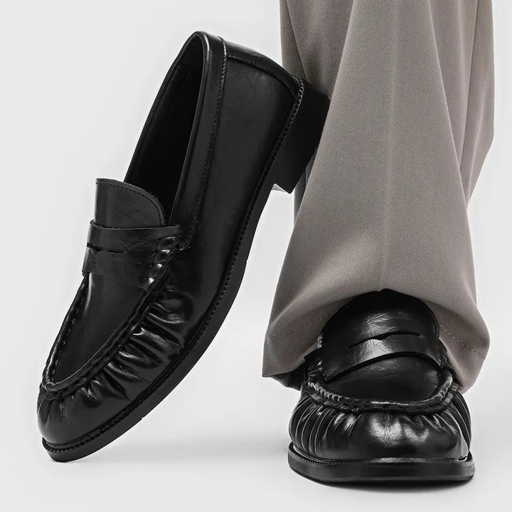 Thomas - Smart Men's Orthopedic Autumn Penny Loafers with Cushioned Sole