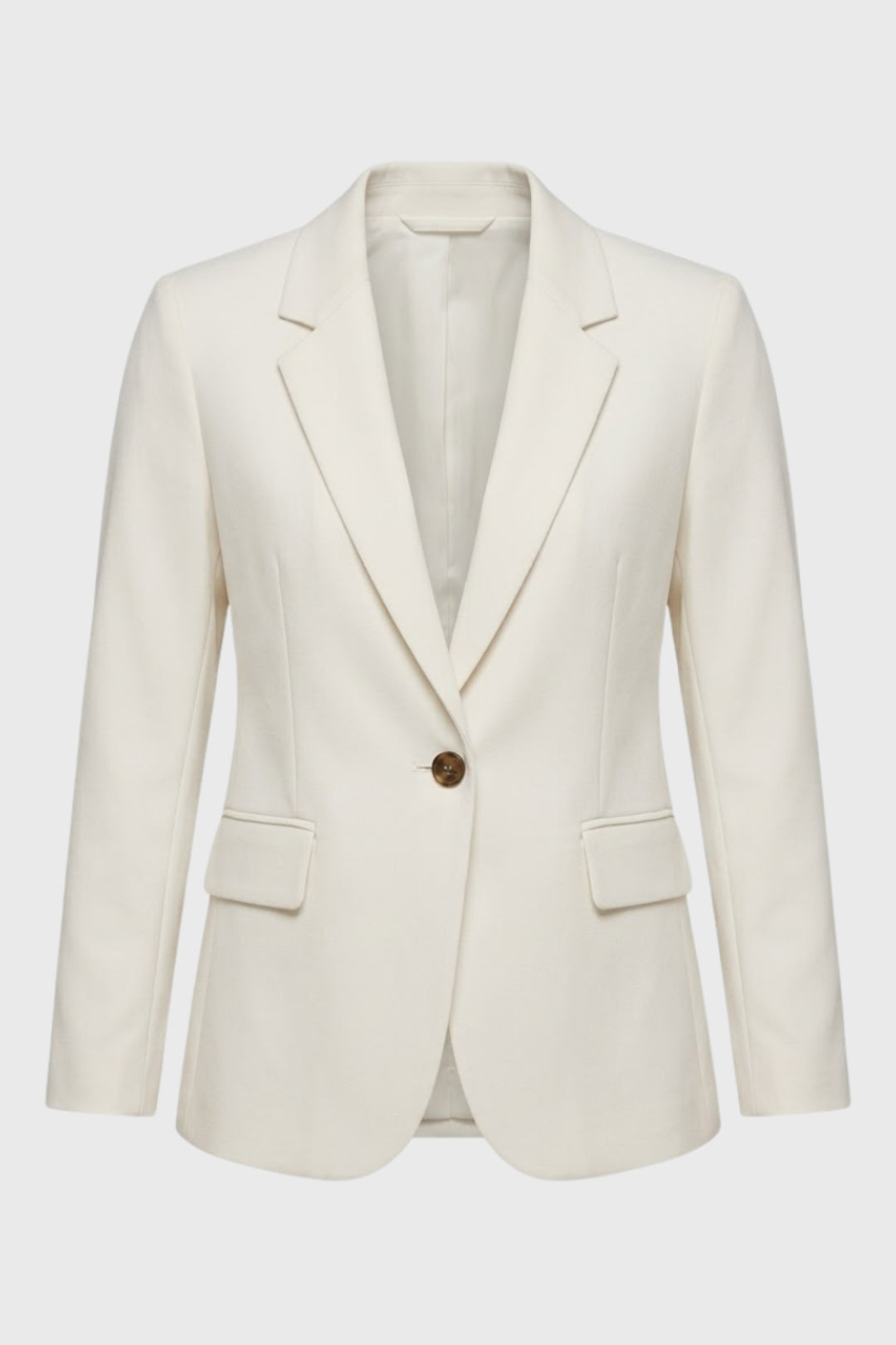 Women's Blazer - Tailored Single Button with Classic Lapels | Chic