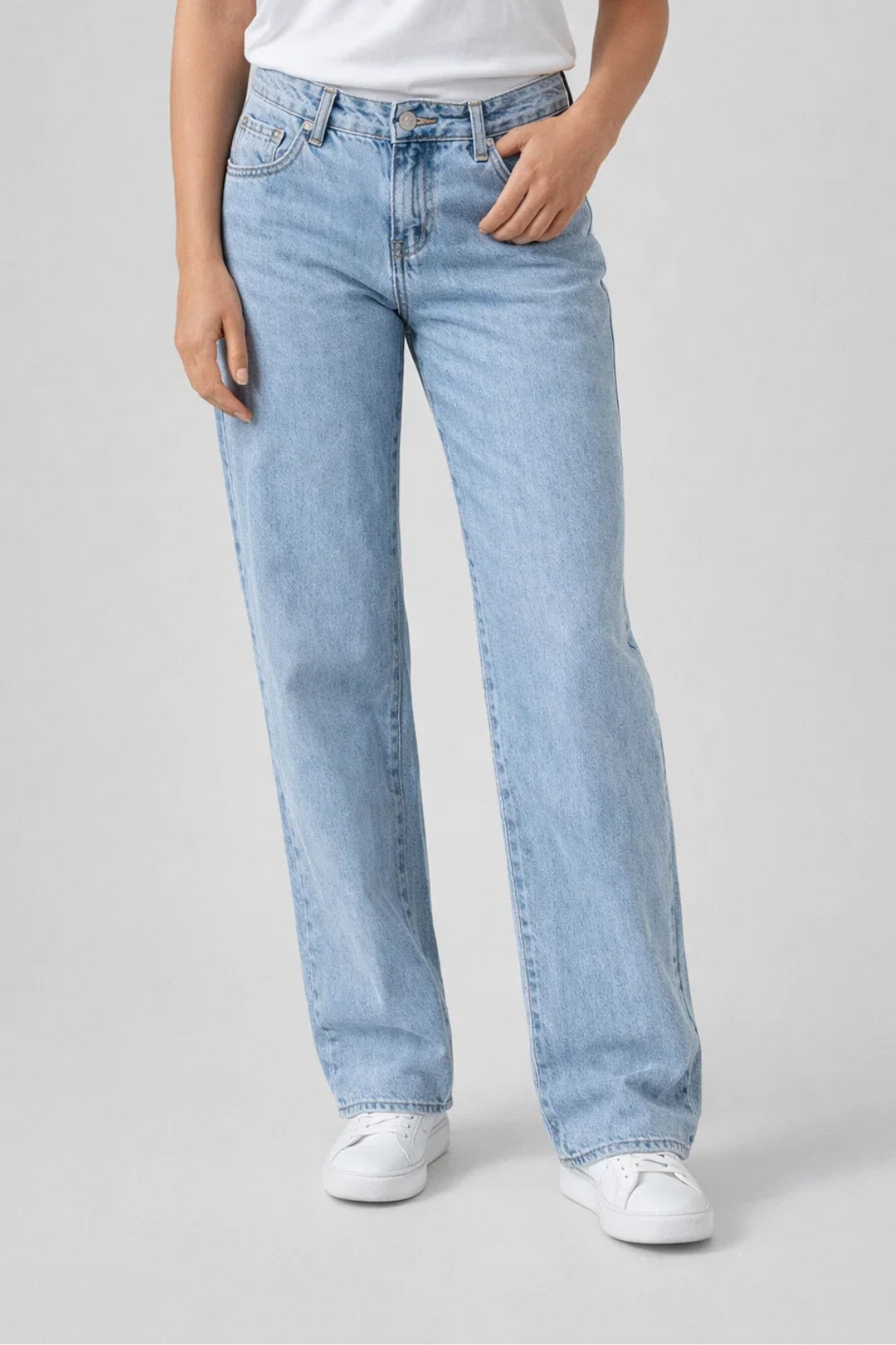 Straight Jeans Women - High Waist Relaxed Fit | Casual