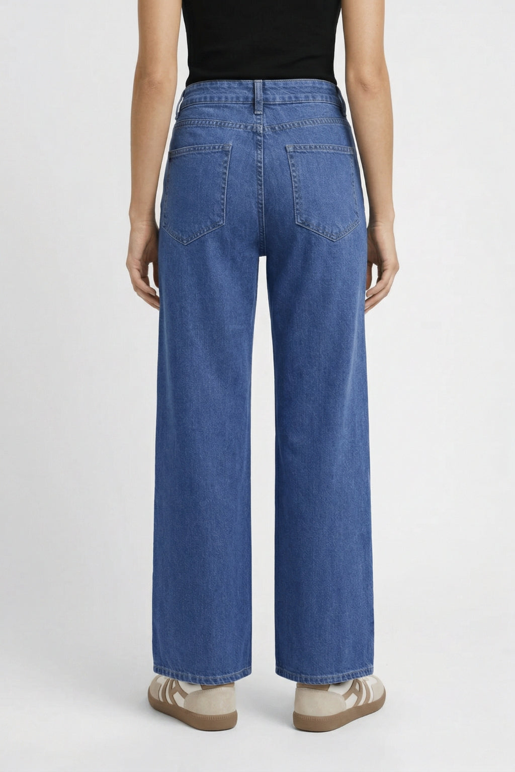 Wide Leg Jeans Women - High Waist Relaxed Fit | Casual