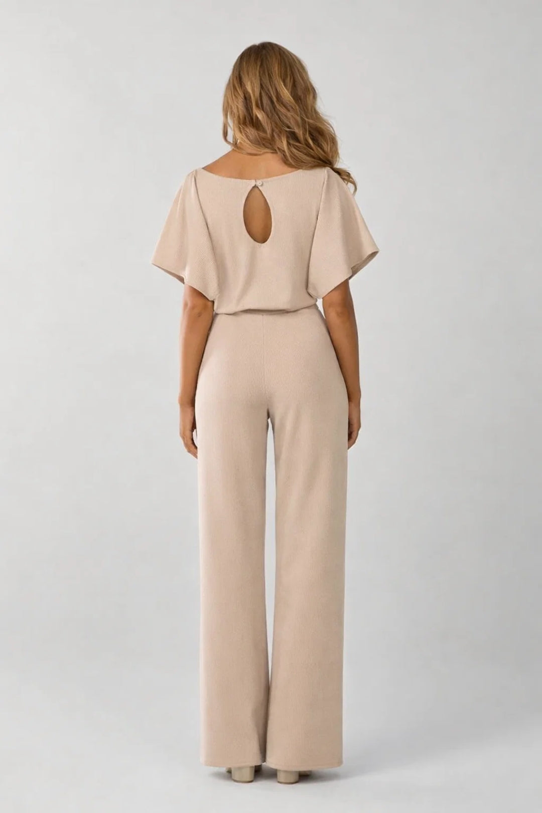 Jumpsuit Women - Wide Leg Belted Elegant Fit | Occasion