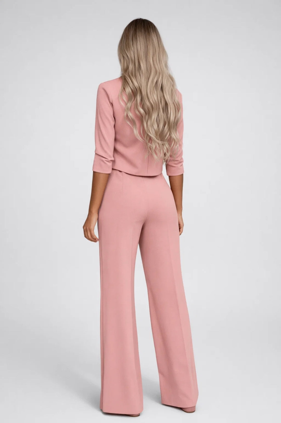 Co-ord Set Women - Crop Top Wide Leg Trousers | Elegant