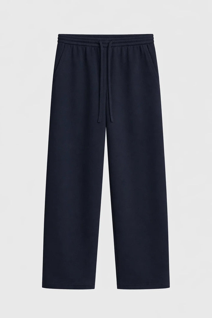 Women's Trousers - Wide Leg Jogger with Elasticated Waist | Casual