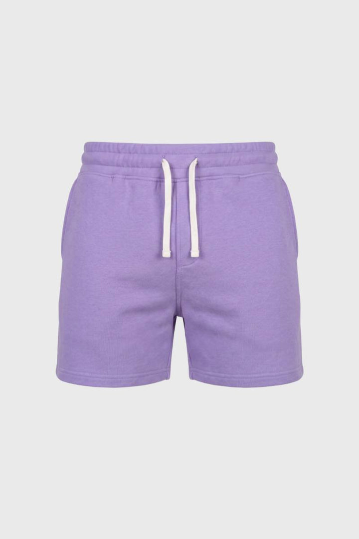 Casual Shorts Men - Drawstring Waistband Relaxed Fit | Comfortable — Purple