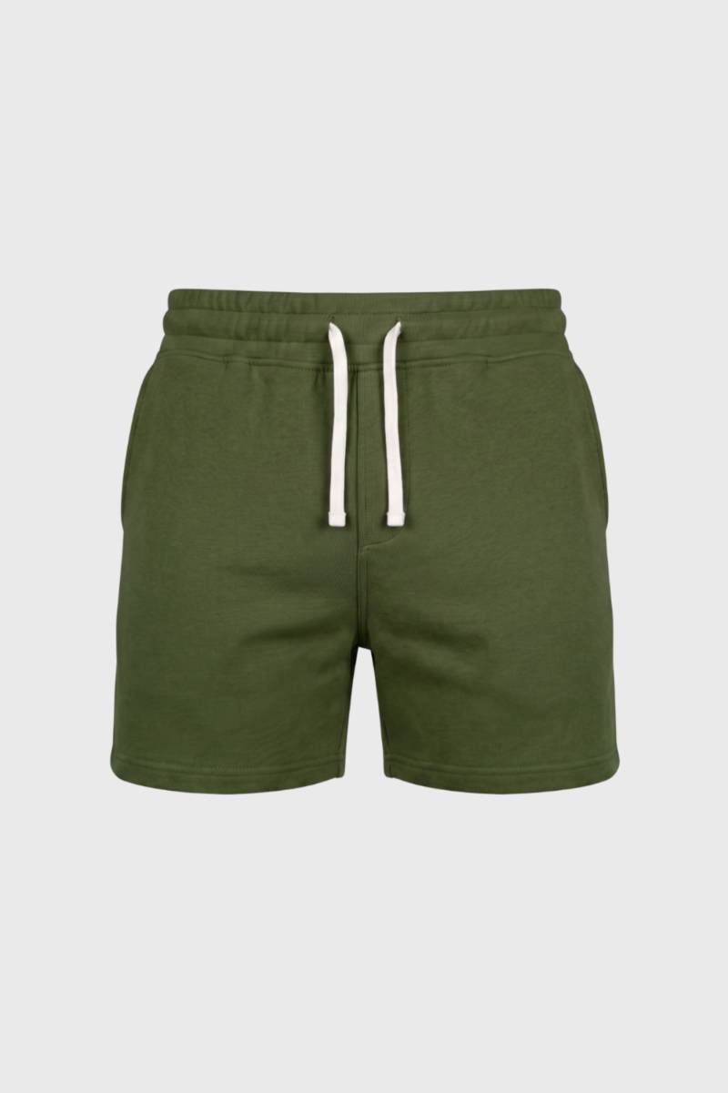 Casual Shorts Men - Drawstring Waistband Relaxed Fit | Comfortable — Olive