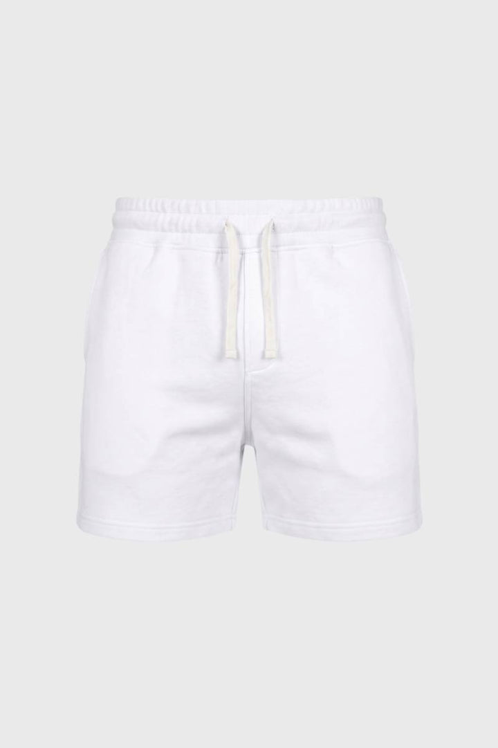 Casual Shorts Men - Drawstring Waistband Relaxed Fit | Comfortable — White