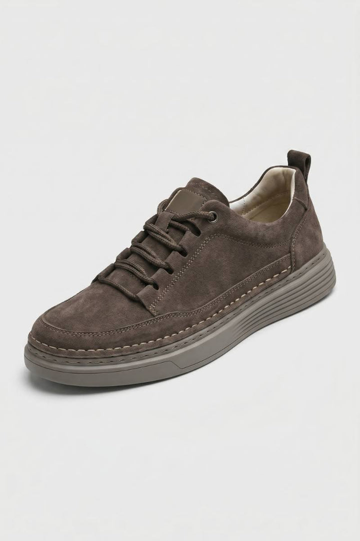 Casual Trainers Men - Up Low Top with Stitched Detail | Urban — Brown