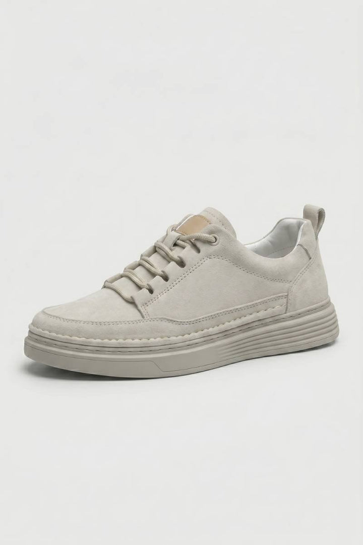 Casual Trainers Men - Up Low Top with Stitched Detail | Urban — Light Grey