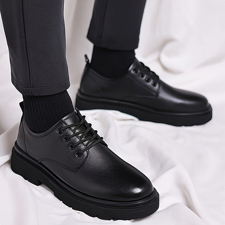 Men's Shoes - Lace-Up Derby with Chunky Platform Sole | Smart