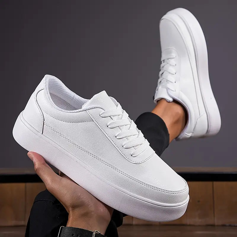 Mens Trainers - Chunky Platform Sole with Lace-Up Finish | Casual