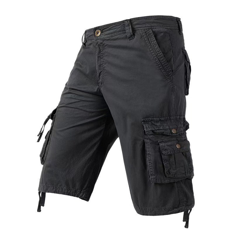 Shorts Men - Relaxed Cargo Fit with Multi-Pocket Detail | Casual