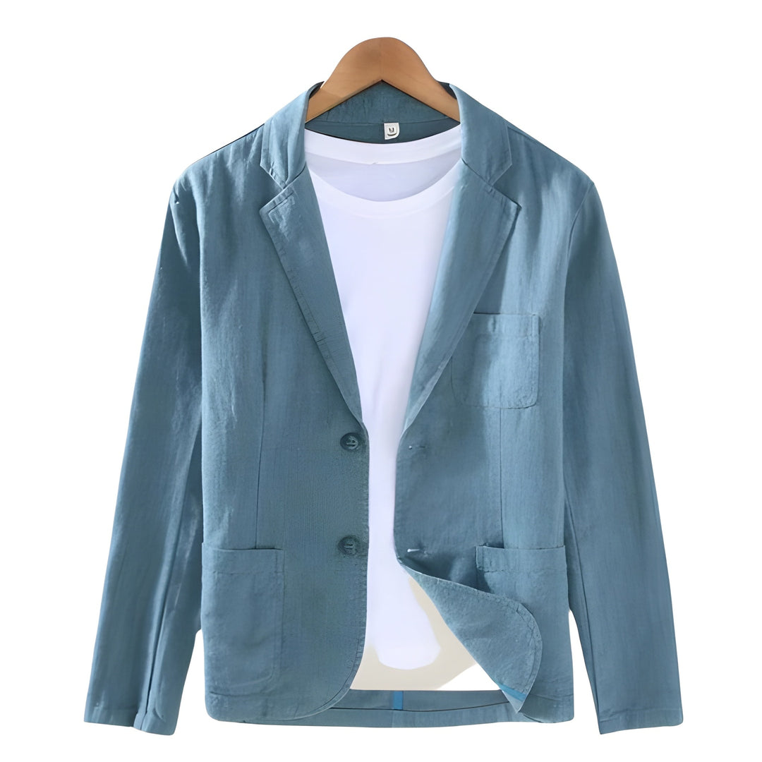 Men's Slim Blazer - Two Button Notch Lapel | Smart Casual