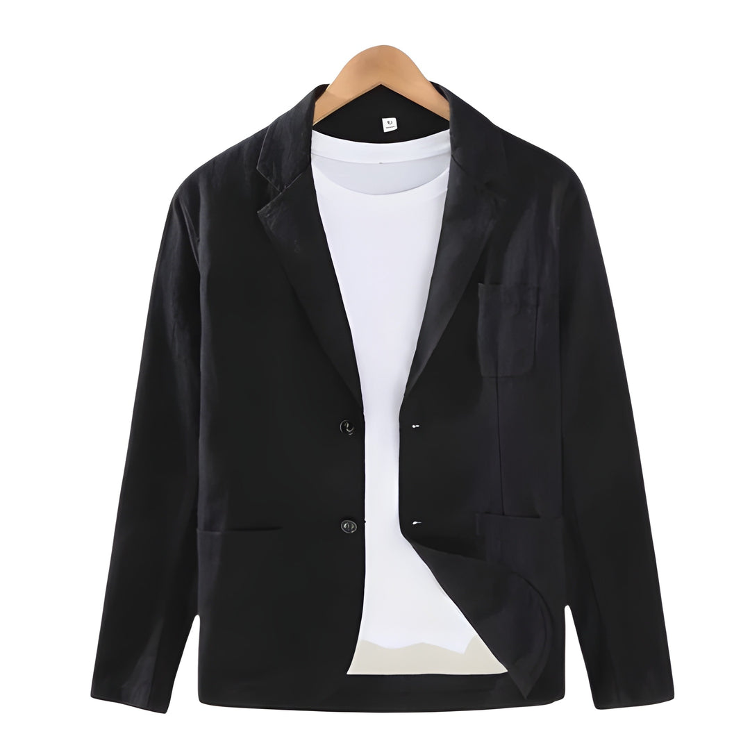 Men's Slim Blazer - Two Button Notch Lapel | Smart Casual