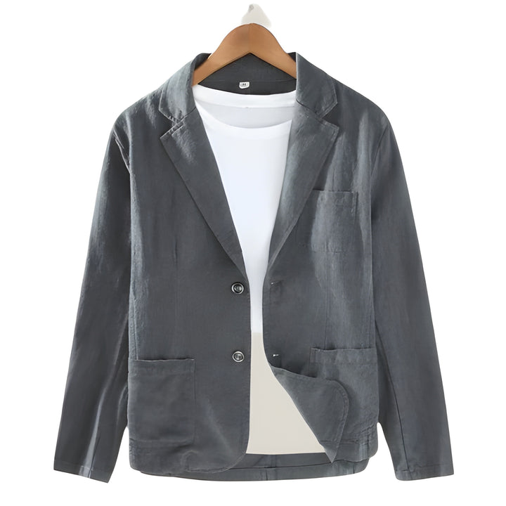 Men's Slim Blazer - Two Button Notch Lapel | Smart Casual