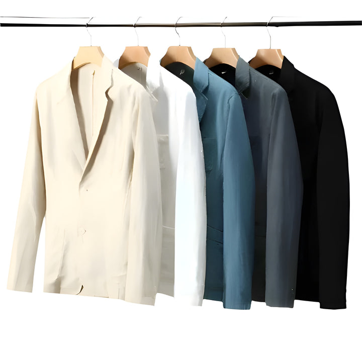 Men's Slim Blazer - Two Button Notch Lapel | Smart Casual