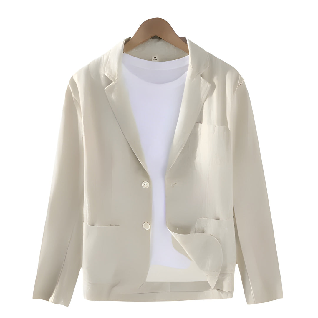 Men's Slim Blazer - Two Button Notch Lapel | Smart Casual