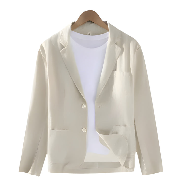 Men's Slim Blazer - Two Button Notch Lapel | Smart Casual